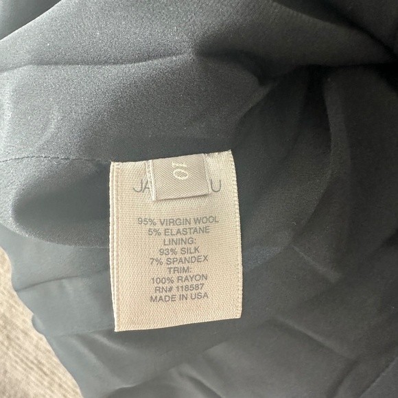 Jason Wu A-line shift dress - never worn! Mustard, black. Size 10. - Picture 7 of 7